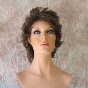 Trinity 6/12H Medium Brown Mix Short Shag Imagination by Aspen Wigs